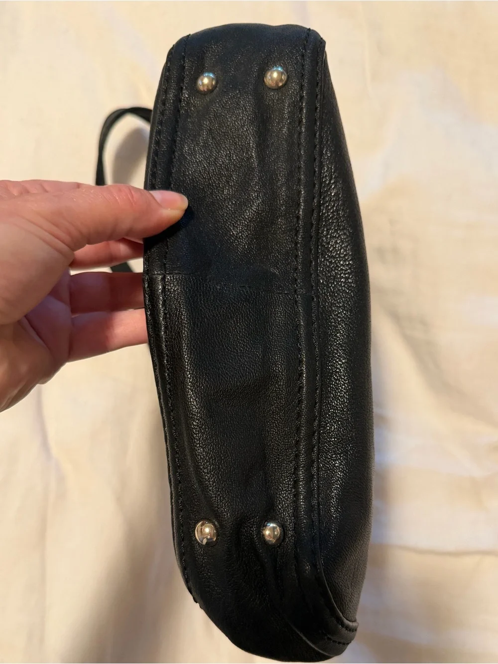 Juicy Couture Shoulder Bag - Velvet & Leather